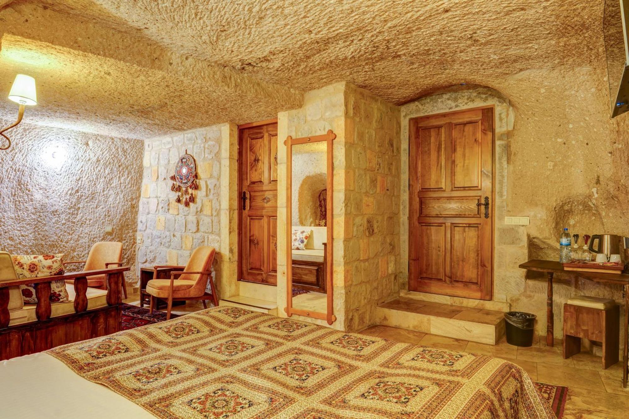 Vasil Cave Hotel ウチヒサール 部屋 写真