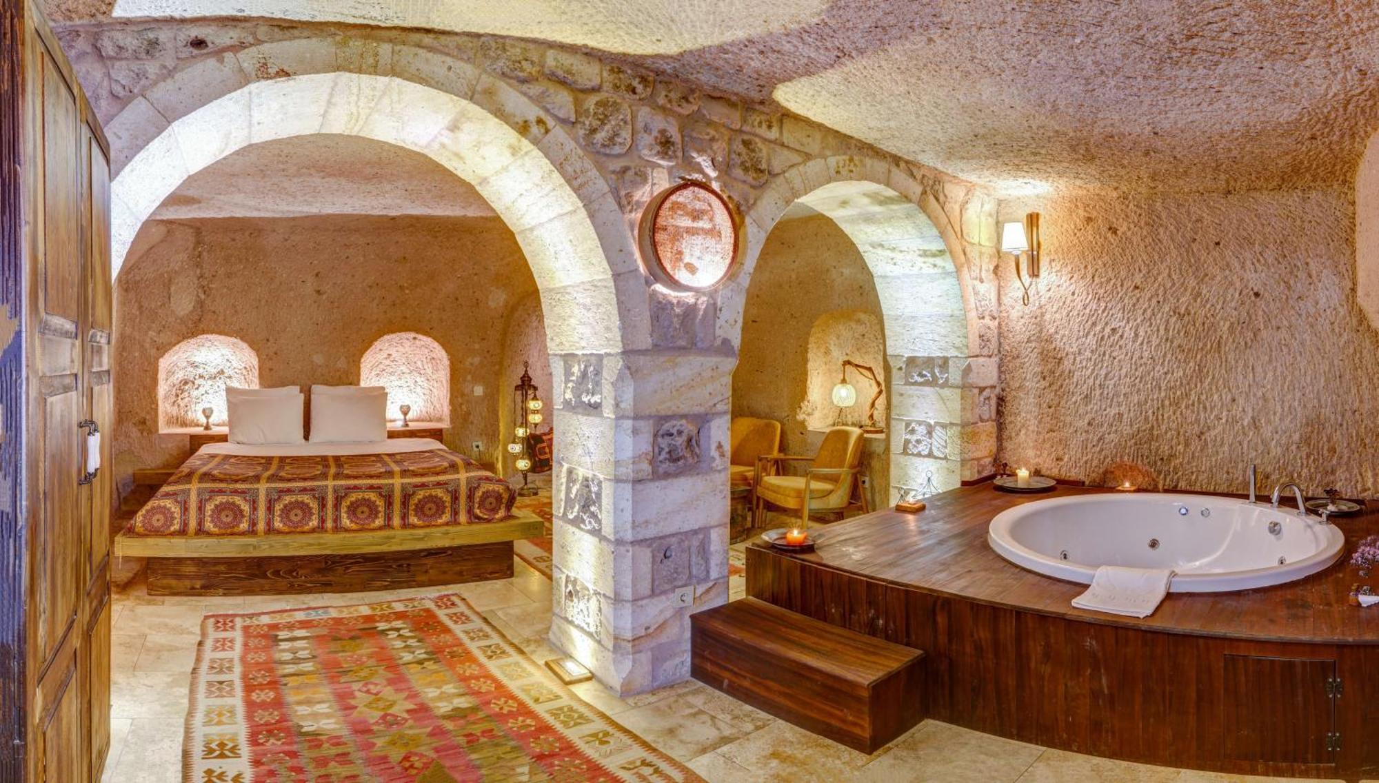 Vasil Cave Hotel ウチヒサール 部屋 写真